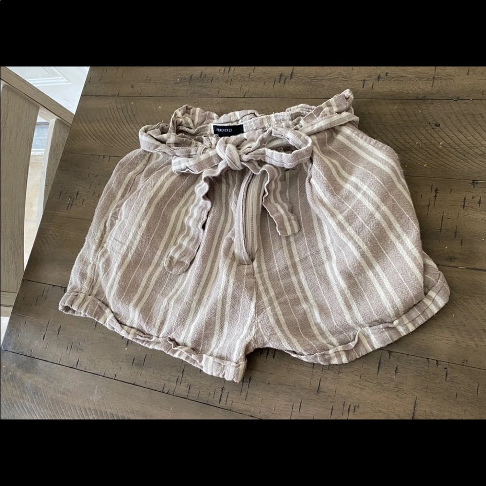 Paper bag shorts